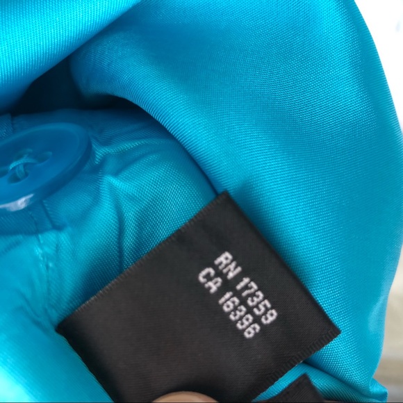 Vintage Ellen Tracy x Bloomingdales Turquoise Coat - Picture 13 of 16